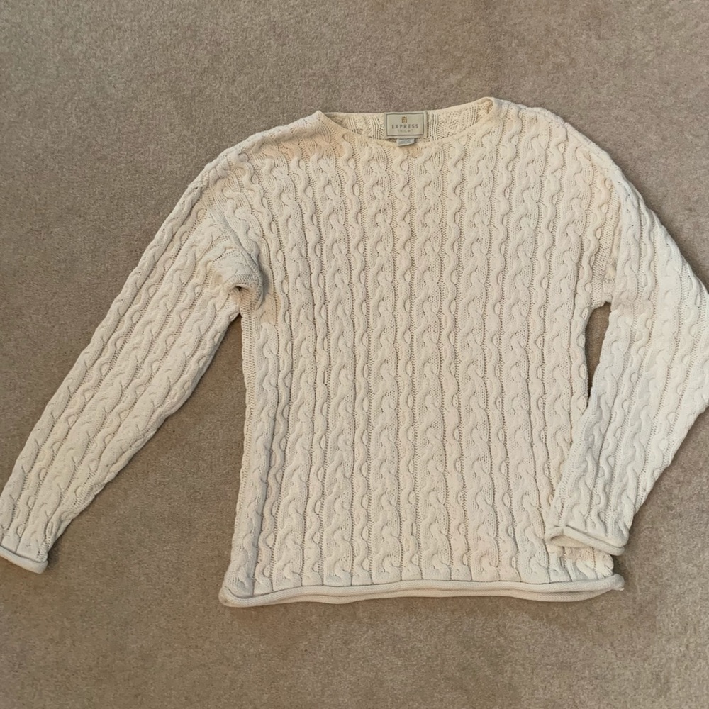 White sweater